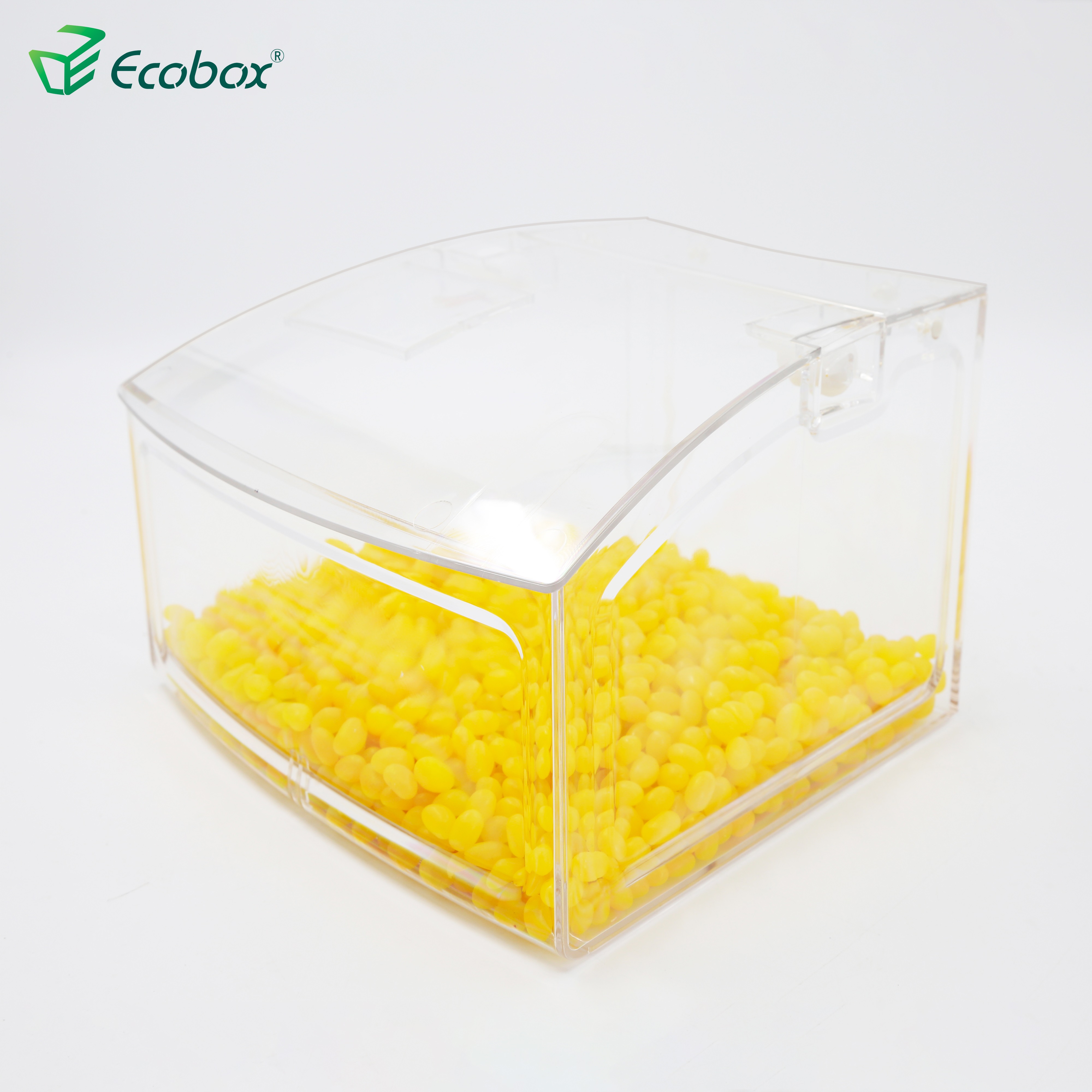Ecobox SPH-009 Poubelle en vrac en forme d'arc pour supermarché alimentaire industriel